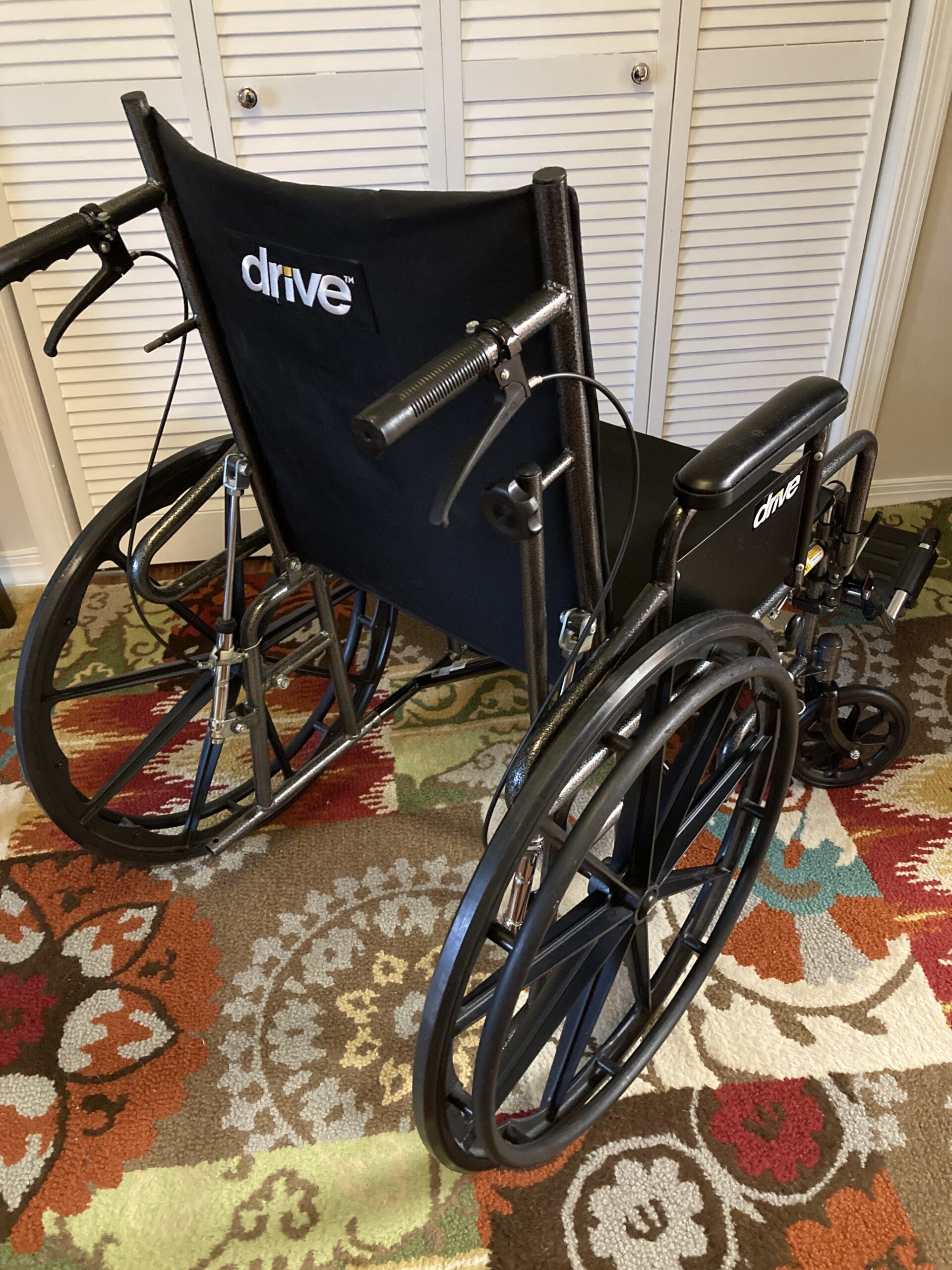 Drive reclining wheelchair
