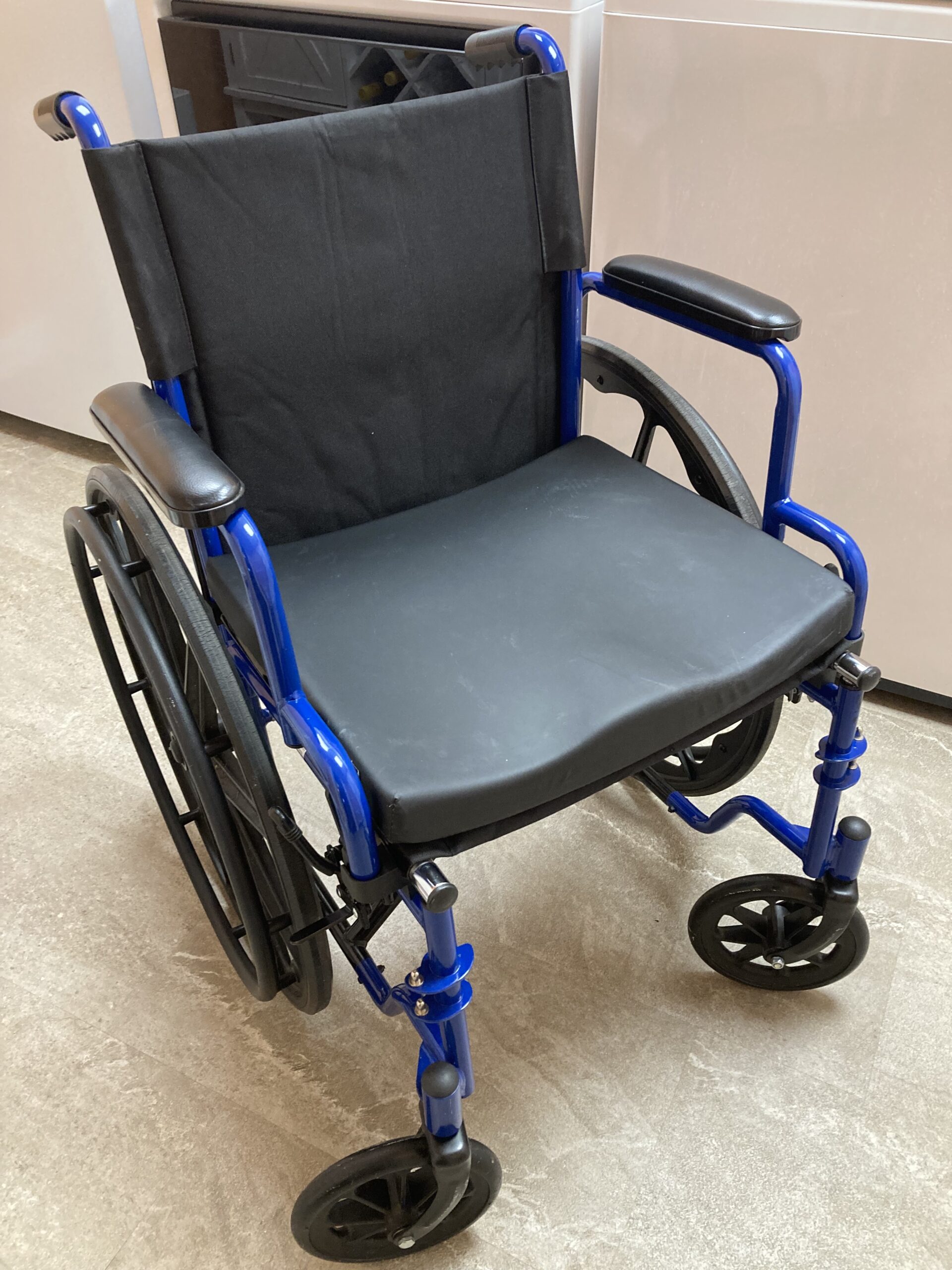 Drive Blue Streak wheelchair with padded seat