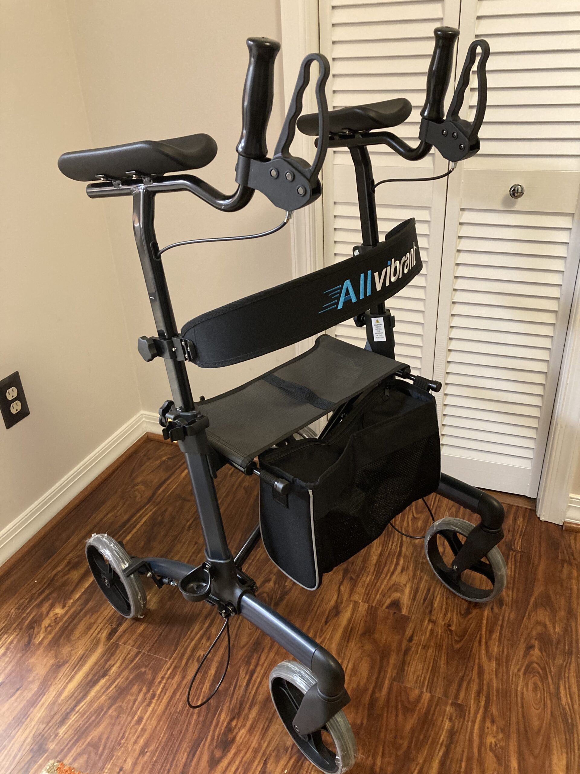 For Sale: Unused Allvibrant Upright Wheeled Walker
