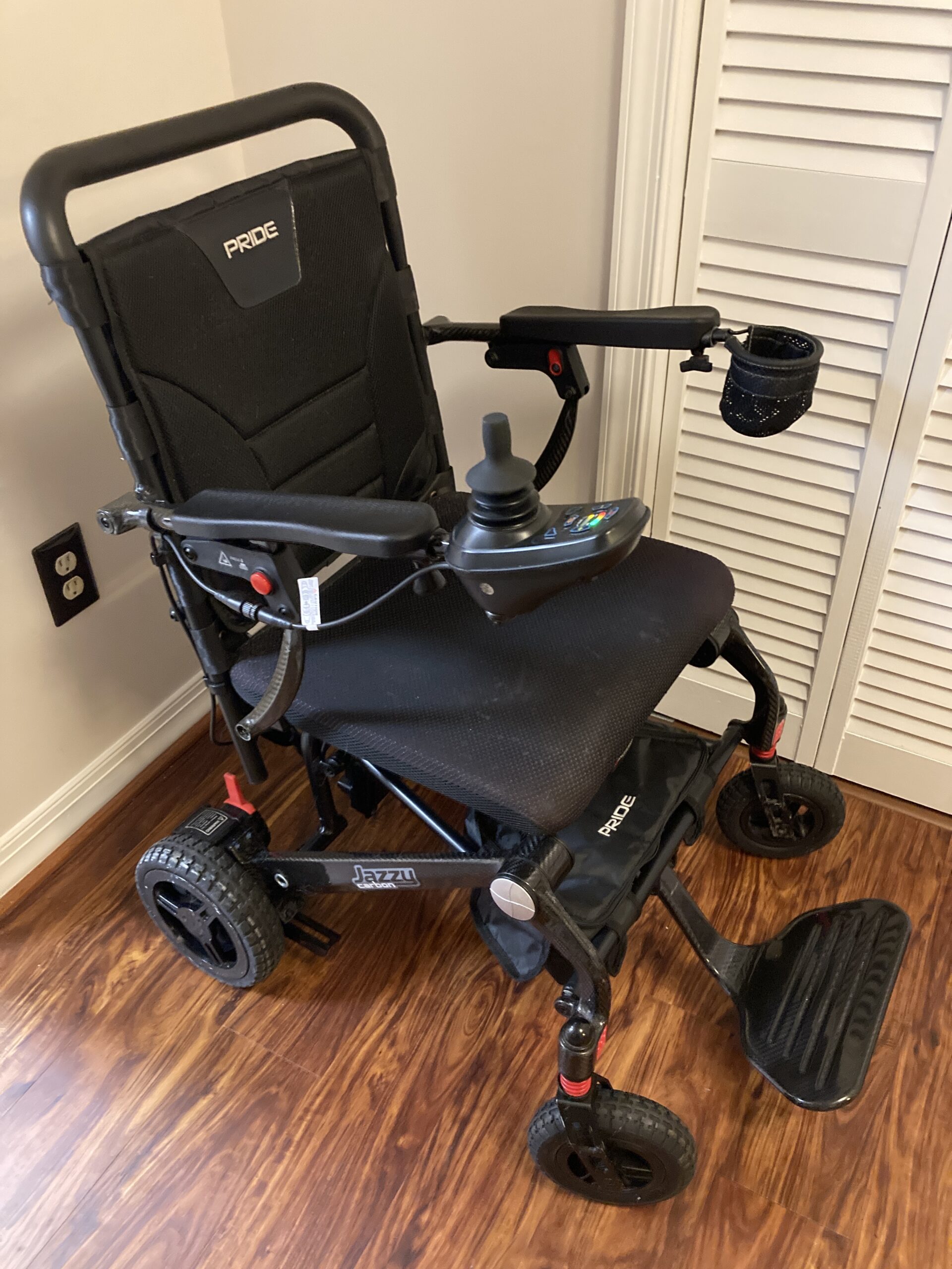 Jazzy Carbon power wheelchair