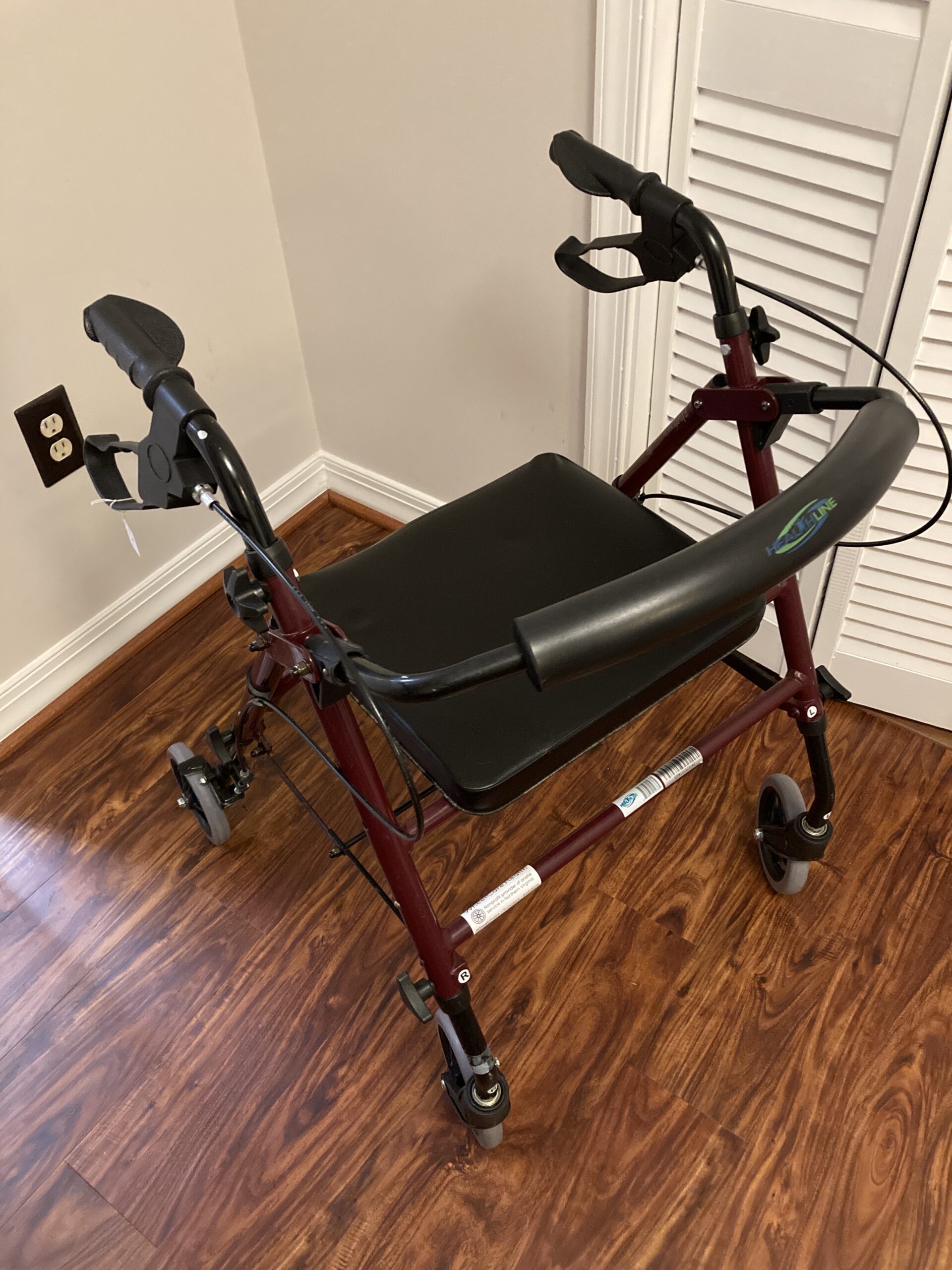For Sale: Ultralight Aluminum Rollator